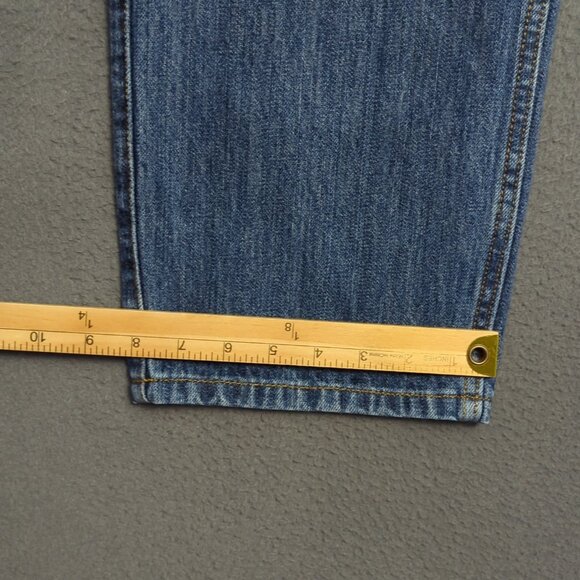 Cinch Jeans Men's 35x34 Fits 34x33 Blue Western Denim Green Label Cowboy Rodeo - Picture 8 of 11